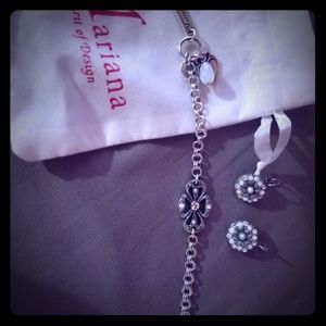 Mariana bracelet & earrings